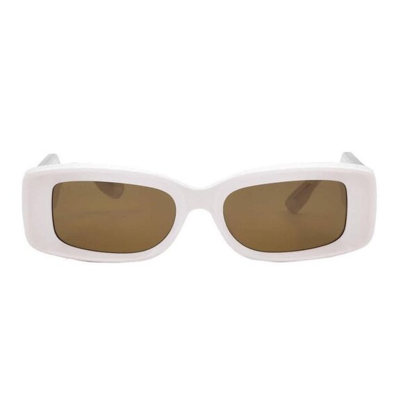 New Authentic Gucci Brown Rectangular Ladies Sunglasses GG1528S 003 53 GG1528S 0 - Picture 1 of 6